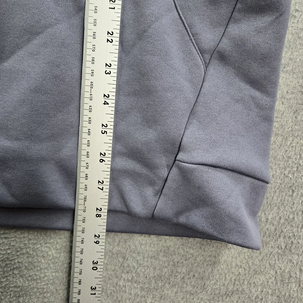 Nike Men Hoodie L Gray Big Center Swoosh Camo Raglan Long Sleeve‎ Pullover